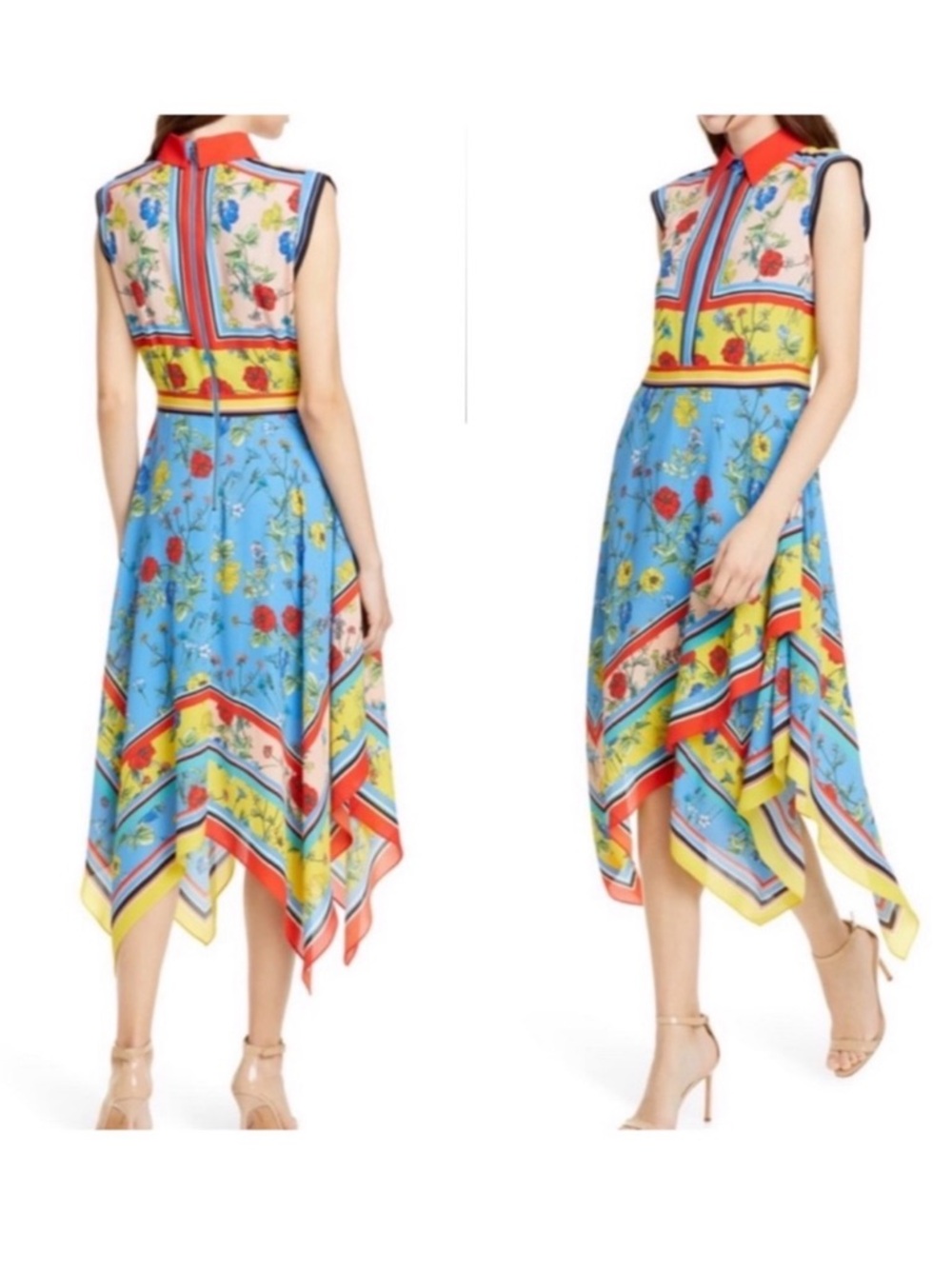 Alice + Olivia Farrah Collared Dress